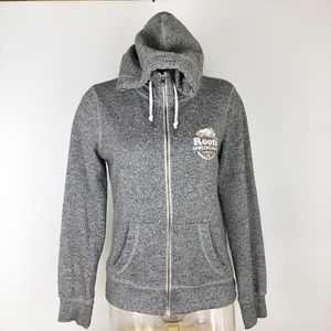 roots zip up sweater